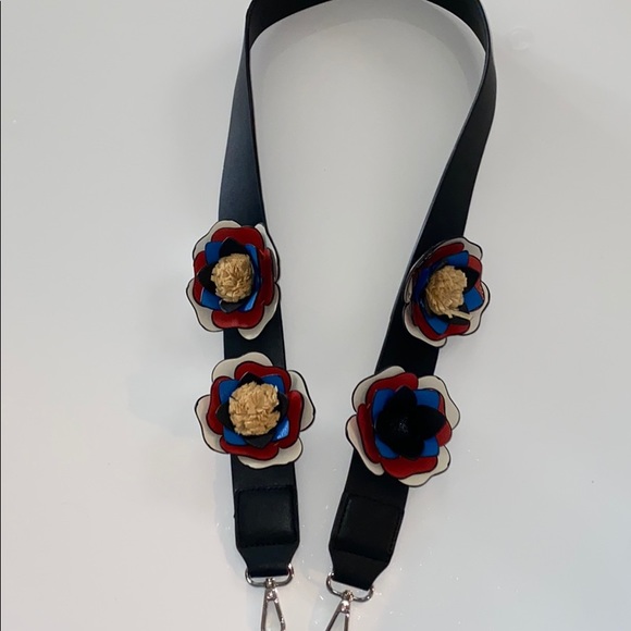 New Handbag purse removable wide flower strap - Picture 5 of 9